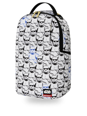 Sprayground Star Wars Stormtrooper Pattern Backpack - Zaini Unisex - Bianco/Nero
