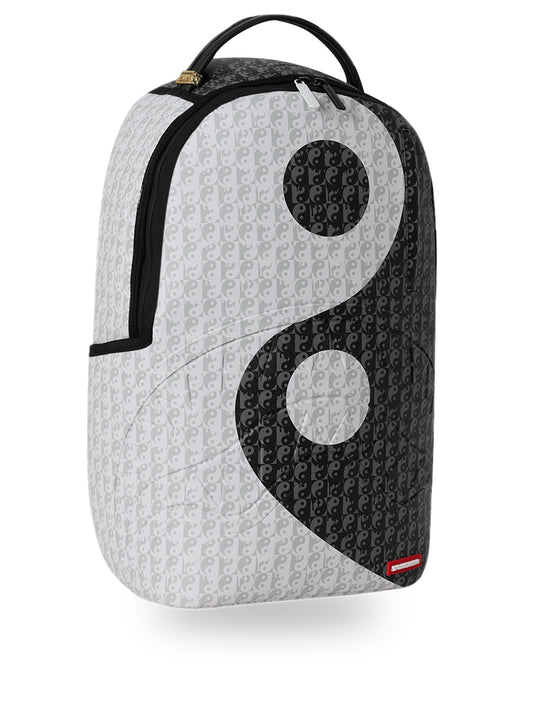Sprayground Yin Yang Backpack - Zaini Unisex - Bianco/Nero