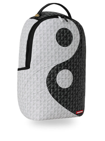 Sprayground Yin Yang Backpack - Zaini Unisex - Bianco/Nero