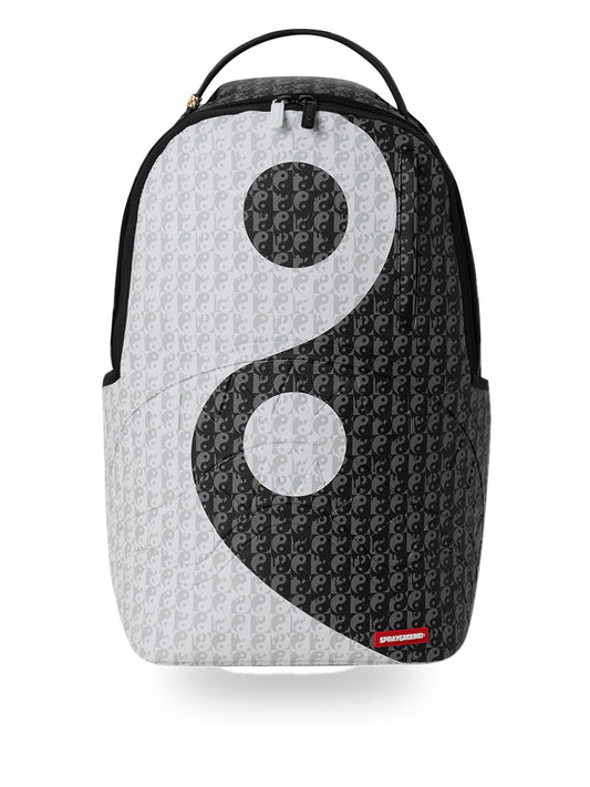 Sprayground Yin Yang Backpack - Zaini Unisex - Bianco/Nero
