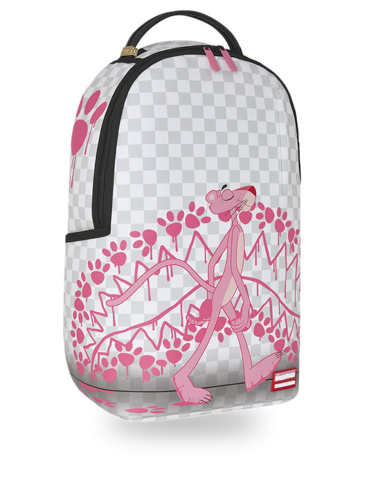 Sprayground Pink Panther Pawprints - Zaini Unisex - Bianco