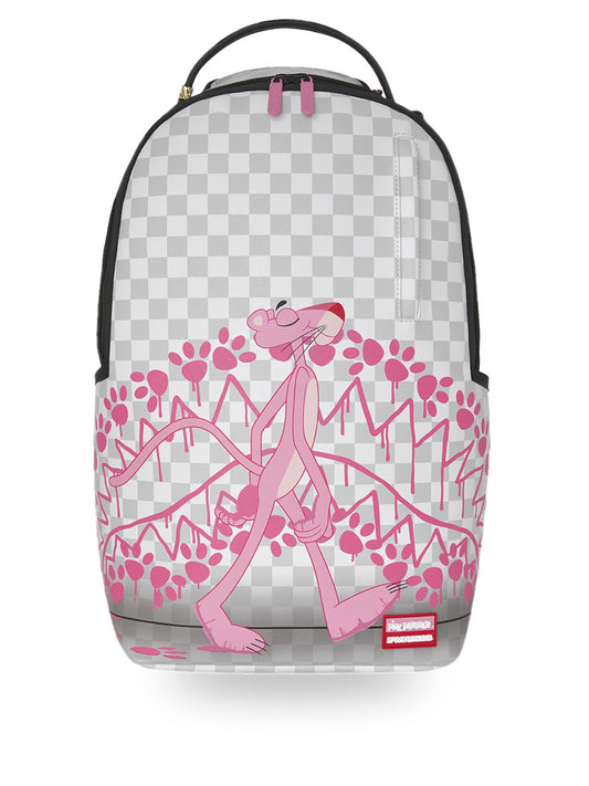 Sprayground Pink Panther Pawprints - Zaini Unisex - Bianco