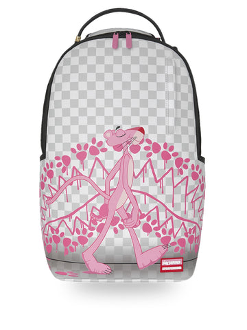 Sprayground Pink Panther Pawprints - Zaini Unisex - Bianco