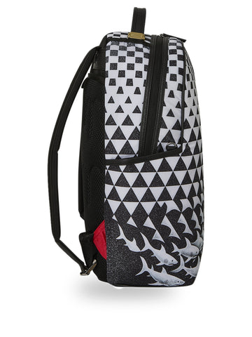 Sprayground Eschark Backpack - Zaini Unisex - Bianco/Nero