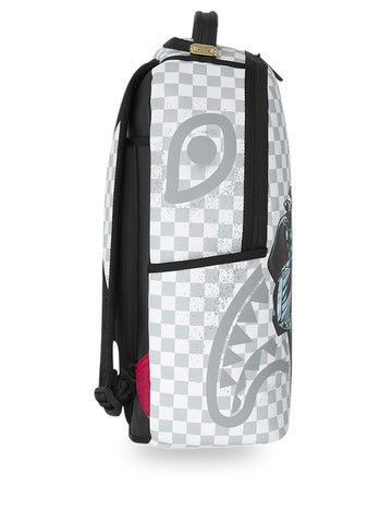 Sprayground Marvel Wakanda Forever White Check - Zaini Unisex - Bianco