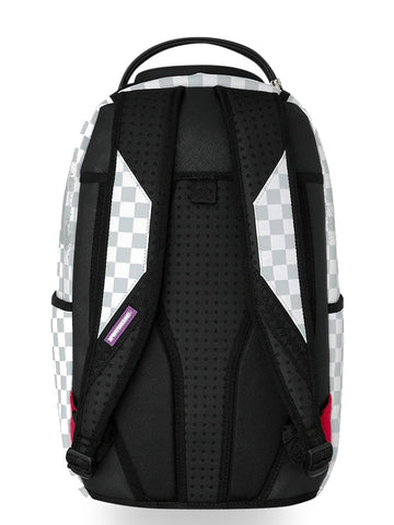 Sprayground Marvel Wakanda Forever White Check Backpack - Zaini Unisex - Bianco