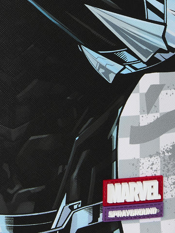 Sprayground Marvel Wakanda Forever White Check - Zaini Unisex - Bianco
