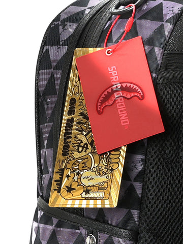 Sprayground Kahuku Niho Mano - Zaini Unisex - Grigio/nero