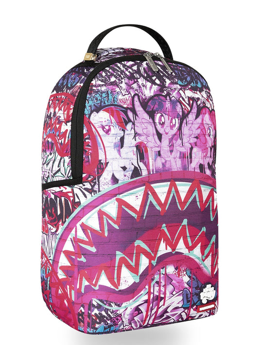Sprayground My Little Pony Graff Backpack - Zaini Unisex - Viola/Rosa