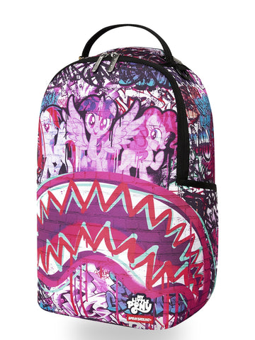 Sprayground My Little Pony Graff Backpack - Zaini Unisex - Viola/Rosa