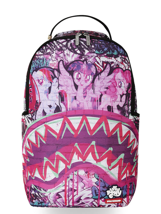 Sprayground My Little Pony Graff Backpack - Zaini Unisex - Viola/Rosa