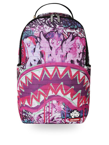 Sprayground My Little Pony Graff Backpack - Zaini Unisex - Viola/Rosa