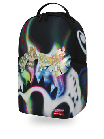 Sprayground Powerpuff Girls Rainbow Holo Shark Backpack - Zaini Unisex - Multicolore