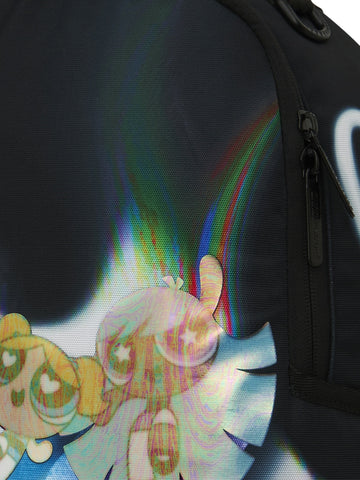 Sprayground Powerpuff Girls Rainbow Holo Shark Backpack - Zaini Unisex - Multicolore