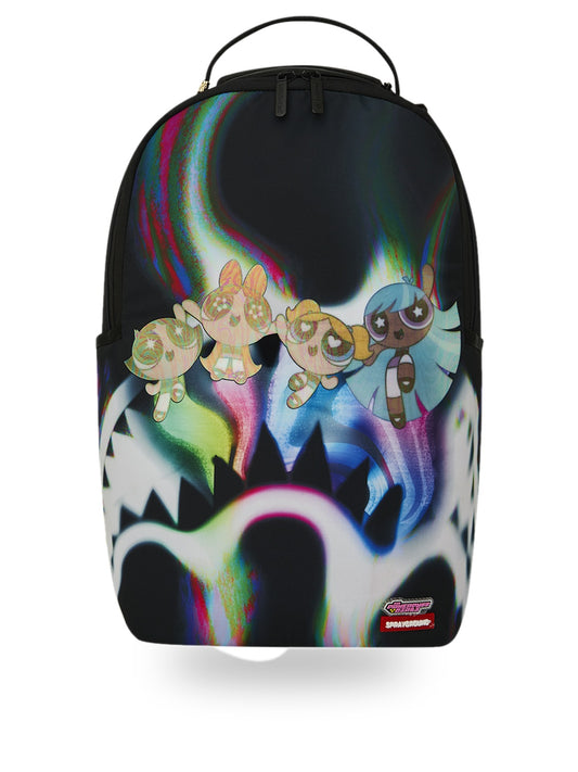Sprayground Powerpuff Girls Rainbow Holo Shark Backpack - Zaini Unisex - Multicolore
