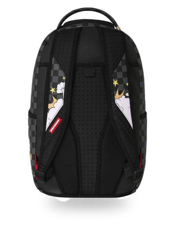 Sprayground Looney Tunes Fight Cloud Backpack - Zaini Unisex - Nero/Multicolore