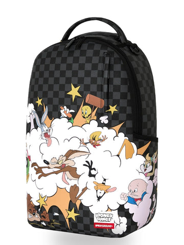 Sprayground Looney Tunes Fight Cloud Backpack - Zaini Unisex - Nero/Multicolore