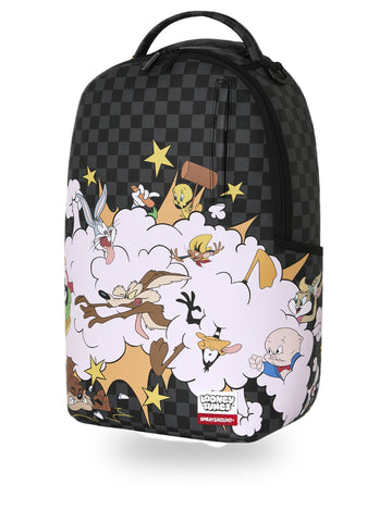 Sprayground Looney Tunes Fight Cloud Backpack - Zaini Unisex - Nero/Multicolore