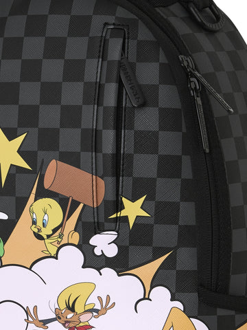 Sprayground Looney Tunes Fight Cloud Backpack - Zaini Unisex - Nero/Multicolore