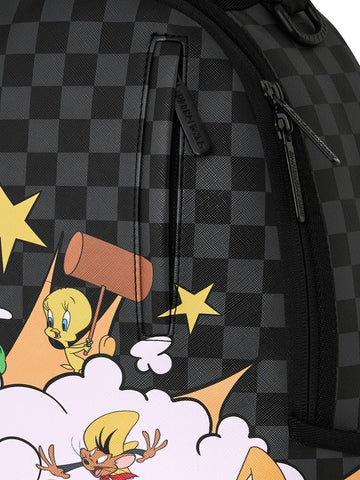 Sprayground Looney Tunes Fight Cloud Backpack - Zaini Unisex - Nero/Multicolore