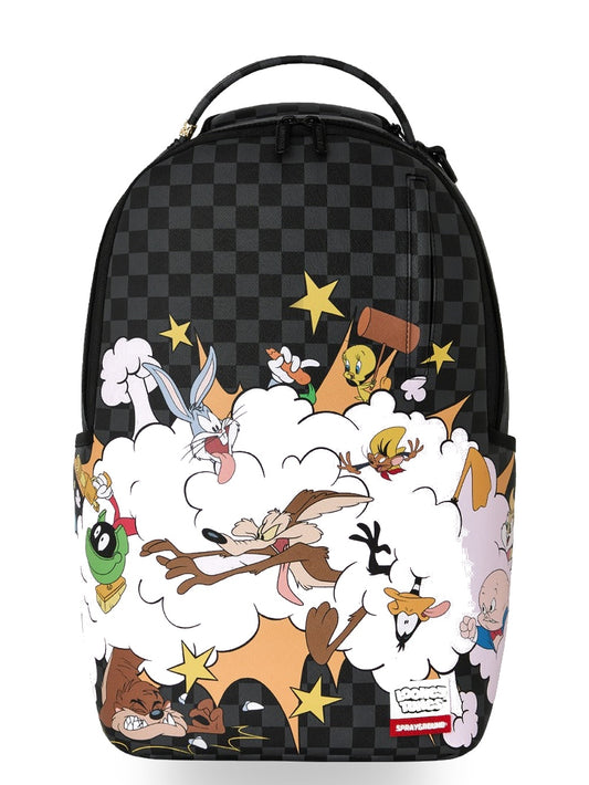 Sprayground Looney Tunes Fight Cloud Backpack - Zaini Unisex - Nero/Multicolore
