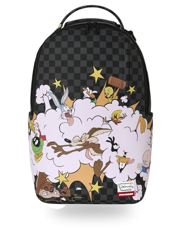 Sprayground Looney Tunes Fight Cloud Backpack - Zaini Unisex - Nero/Multicolore