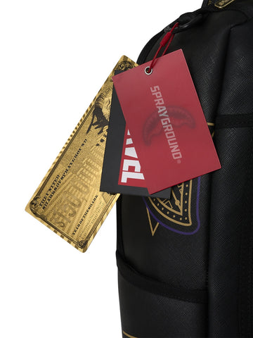 Sprayground Marvel Black Panther Emblem Backpack - Zaini Unisex - Nero