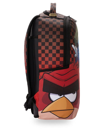 Sprayground Money Boy Chillin On Big Angry Bird Backpack - Zaini Unisex - Multicolore