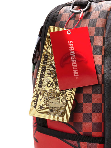 Sprayground Money Boy Chillin On Big Angry Bird Backpack - Zaini Unisex - Multicolore