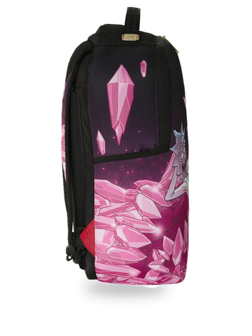 Sprayground Rick And Morty Kalaxian Crystal Pile - Zaini Unisex - Nero/rosa