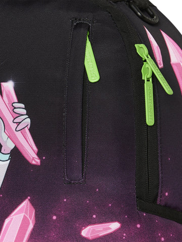 Sprayground Rick And Morty Kalaxian Crystal Pile - Zaini Unisex - Nero/rosa