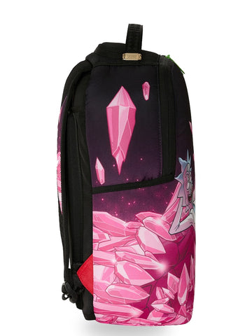 Sprayground Rick And Morty Kalaxian Crystal Pile - Zaini Unisex - Nero/rosa