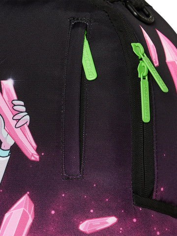 Sprayground Rick And Morty Kalaxian Crystal Pile - Zaini Unisex - Nero/rosa