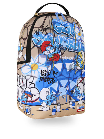 Sprayground Smurfs Art Party - Zaini Unisex - Multicolore