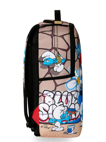 Sprayground Smurfs Art Party Backpack - Zaini Unisex - Multicolore