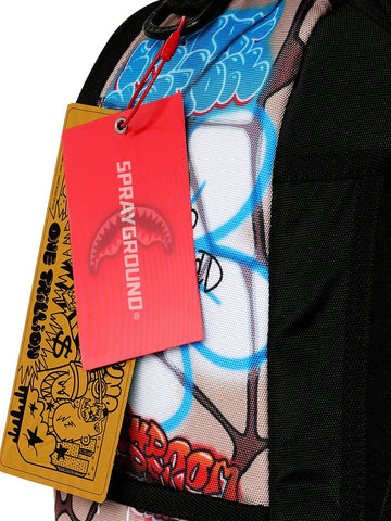 Sprayground Smurfs Art Party Backpack - Zaini Unisex - Multicolore
