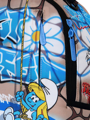 Sprayground Smurfs Art Party Backpack - Zaini Unisex - Multicolore