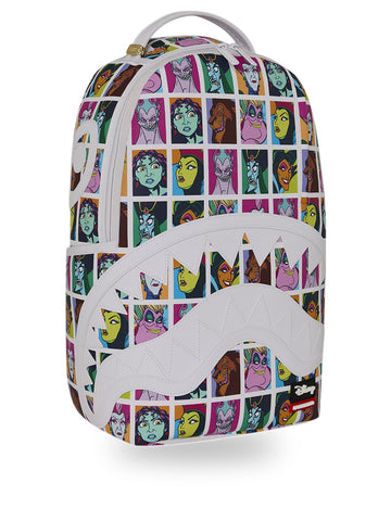Sprayground Disney Villains Backpack - Zaini Unisex - Bianco/Rosa
