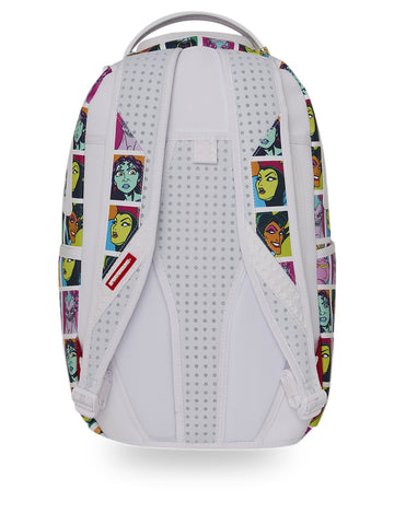 Sprayground Disney Villains Backpack - Zaini Unisex - Bianco/Rosa