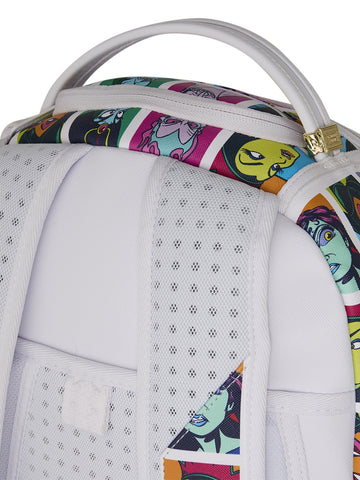 Sprayground Disney Villains Backpack - Zaini Unisex - Bianco/Rosa