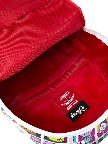 Sprayground Disney Villains Backpack - Zaini Unisex - Bianco/Rosa