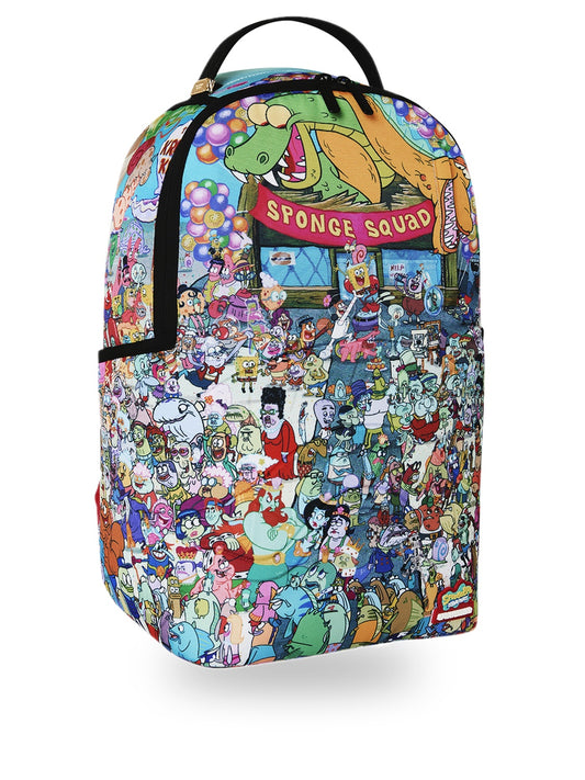 Sprayground Spongebob Crowd Backpack - Zaini Unisex - Multicolore