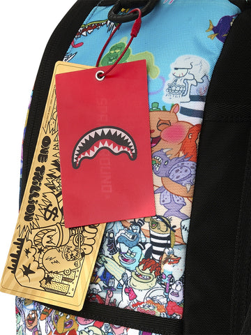 Sprayground Spongebob Crowd Backpack - Zaini Unisex - Multicolore