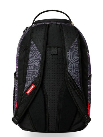 Sprayground Marvel Black Panther Group Shot Backpack - Zaini Unisex - Nero/Viola