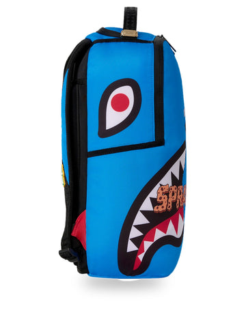 Sprayground Sesame Street Sg Core Cookie Logo Backpack - Zaini Unisex - Celeste