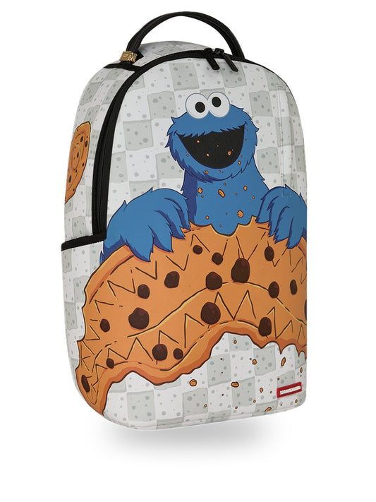 Sprayground Sesame Street Cookie Monster Shark - Zaini Unisex - Bianco