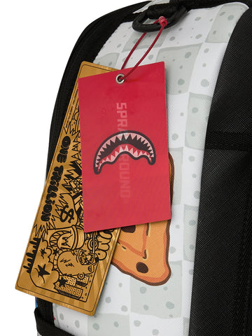 Sprayground Sesame Street Cookie Monster Shark - Zaini Unisex - Bianco