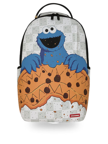 Sprayground Sesame Street Cookie Monster Shark - Zaini Unisex - Bianco