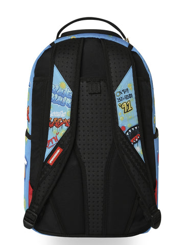 Sprayground Pink Panther Graff Backpack - Zaini Unisex - Bianco