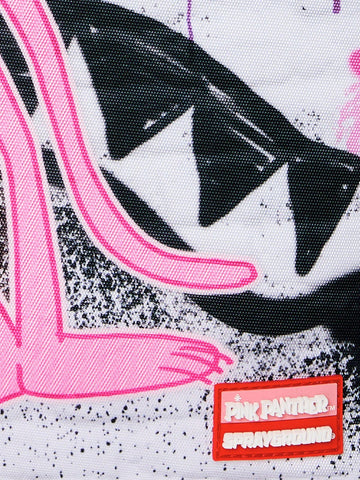 Sprayground Pink Panther Graff Backpack - Zaini Unisex - Bianco